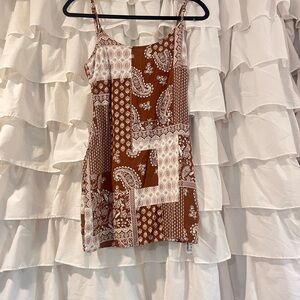 Pacsun LA Hearts XS Bandana Mini Dress